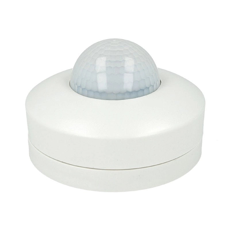 Sensore di Movimento a Infrarossi e Crepuscolare Montaggio a Plafone Carcassa Bianca 360 Gradi IP20 SKU-4968