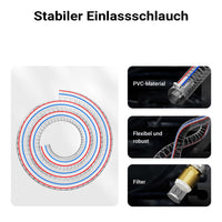 Mini distributore diesel gasolio con pompa autoadescante 230V 550W 60 l/min e pistola erogatrice