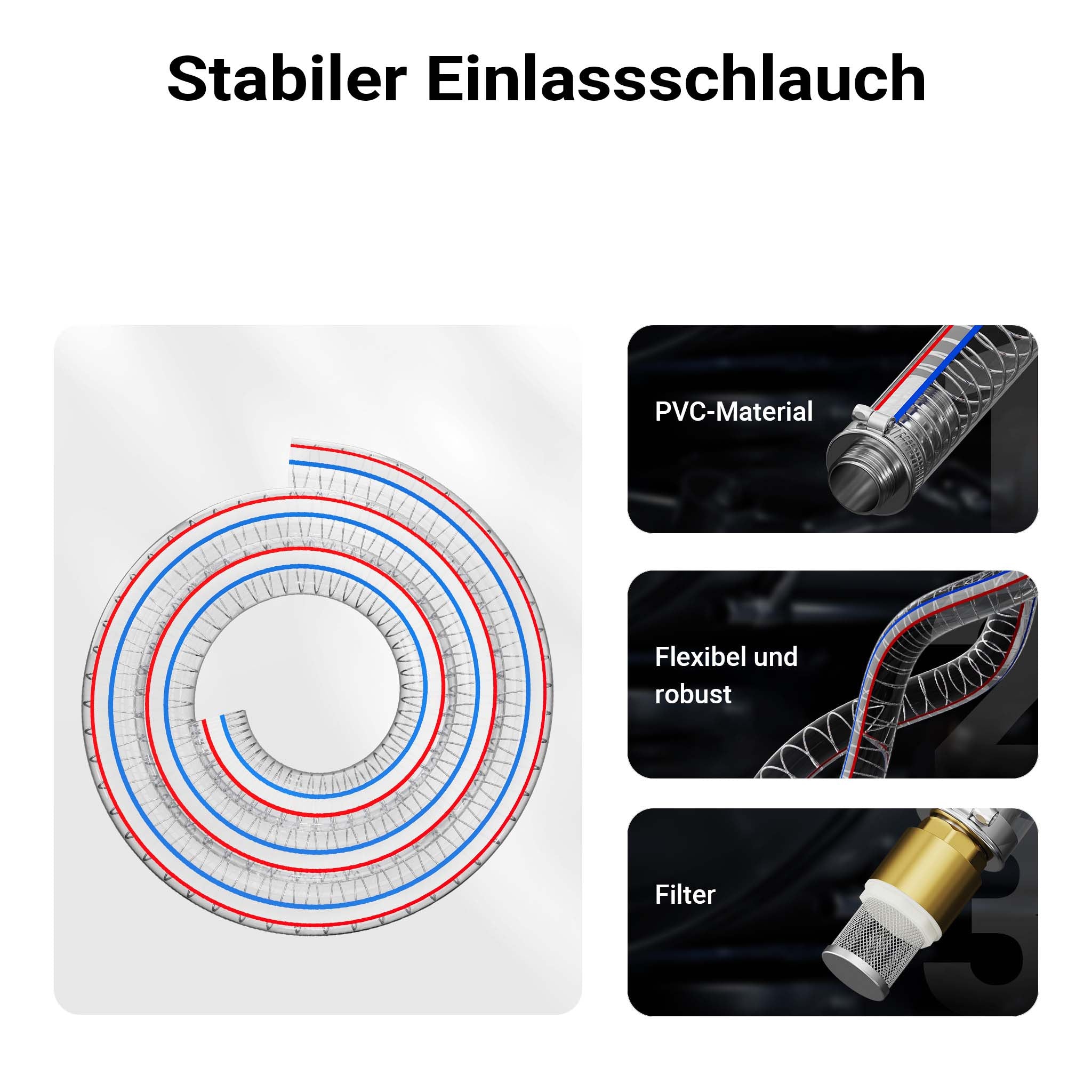 Mini distributore diesel gasolio con pompa autoadescante 230V 550W 60 l/min e pistola erogatrice