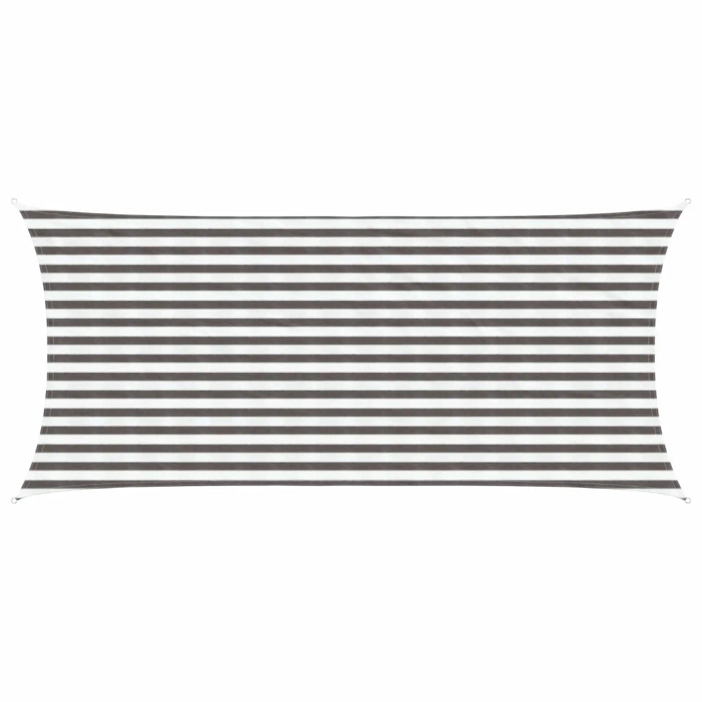 Telo Ombra Grigio chiaro e bianco 2 x 4 m HDPE 42032937