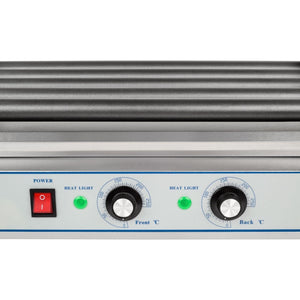 Macchina professionale per hot dog in teflon 12 salsicce 1.400 watt 3614091