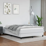 Materasso a Molle Insacchettate Rigidità Media Bianco 140x190x20 cm in Similpelle 347783