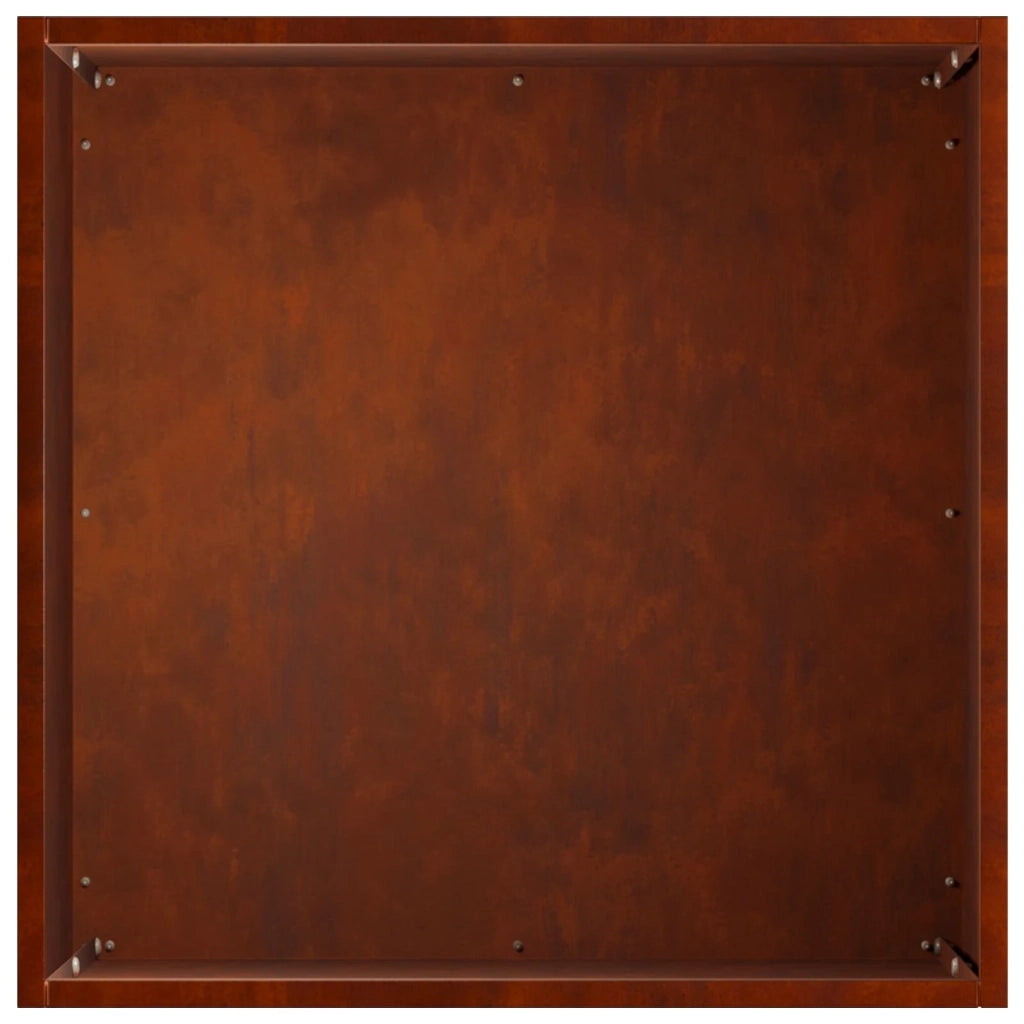 Vaso da giardino Ruggine 45 x 45 x 45 cm Acciaio Corten 8004978