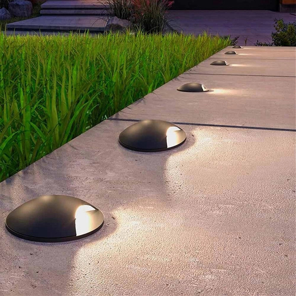 Trade Shop - Faretto Calpestabile Led 1w 1 Fascio Luce Lampada Segnapassi Per Esterno Ip67 321 - -bianco Naturale      -