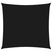 Parasole a Vela in Tela Oxford Quadrata 7x7 m Nero 135748