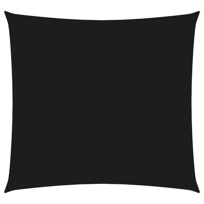 Parasole a Vela in Tela Oxford Quadrata 7x7 m Nero 135748