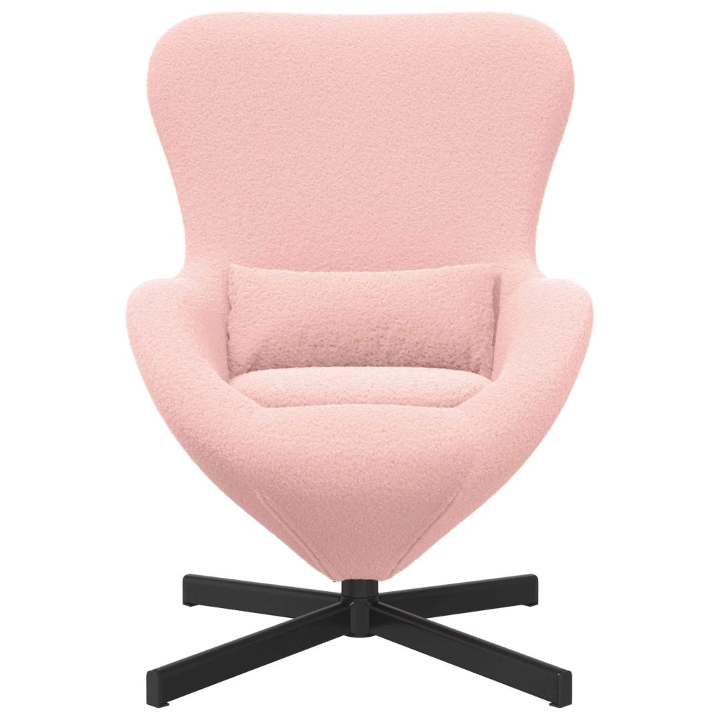 Divano Sedia-Poltrona uovo Rosa 63 x 73 x 90 cm Tessuto