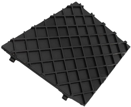 Copertura del Parafango Anteriore in Materiale Plastico Nero - Trim del Parafango Inferiore - Adatto per BMW E60/E61 - Sinistro/Destro - Materiale Plastico - Numero di Riferimento dell'Articolo 51117897186 - Trim del Parafango