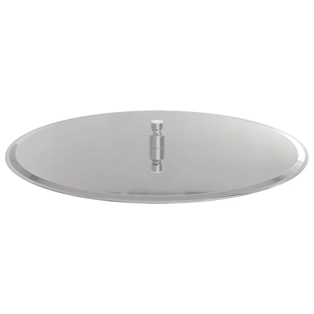 vidaXL Testa Doccia a Pioggia in Acciaio Inox 304 50 cm Rotonda