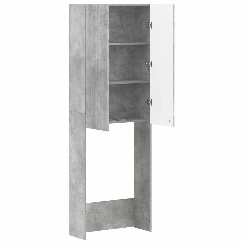 Mobile Bagno ARNHEM Grigio Cemento 66 x 25,5 x 190 cm 896698