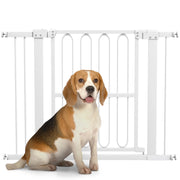 Cancello per Bambini e Cani ¨C zephmum ¨C Grigio 76-104 cm