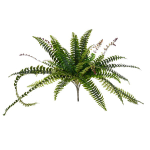 Felce Artificiale Composta da 42 Foglie Altezza 73 cm Verde