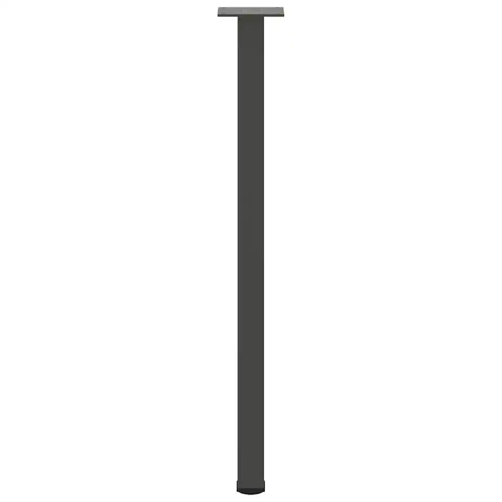 Gambe per tavolo consolle 4 pz Antracite 72-74 cm Acciaio 4012458