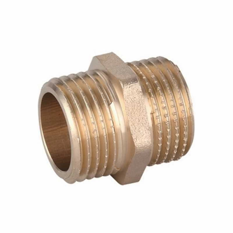 NIPLEX RACCORDO DRITTO M-M OTTONE 1/2 tubi estensibili Gialli IMPIANTO CUCINA - UNIVERSALE
