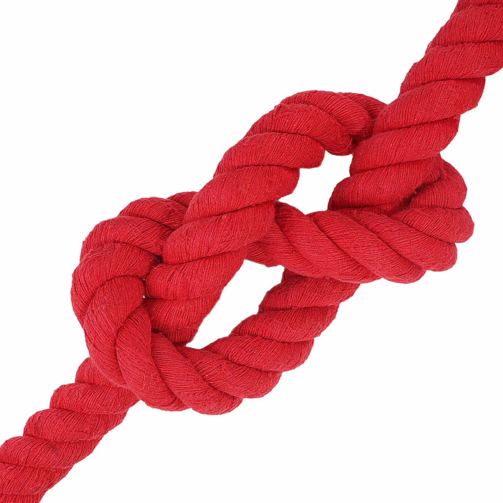Corda Rosso 5 x 5 x 1000 cm Cotone