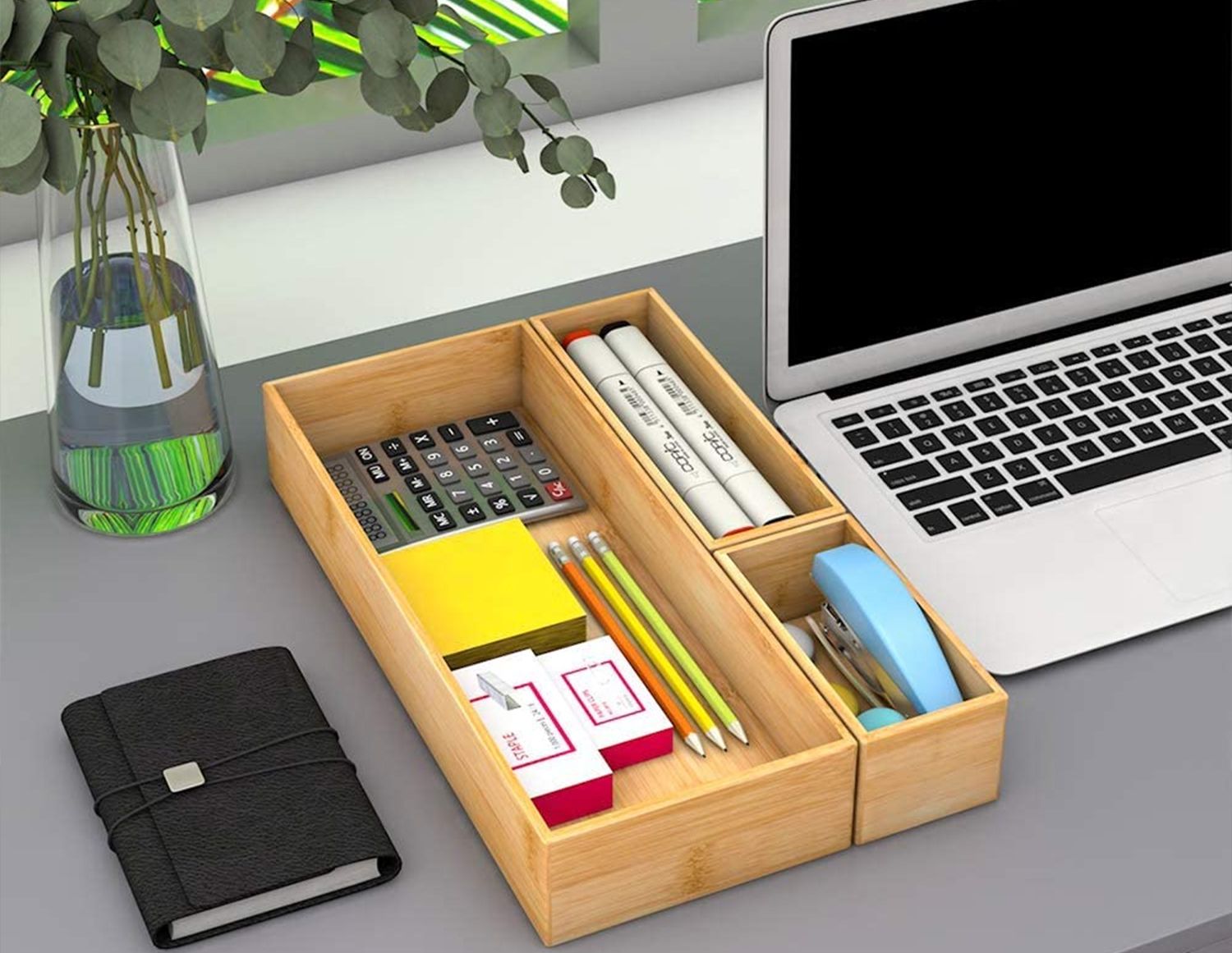 Scatola Portaoggetti In Bambù 322737 Bamboo