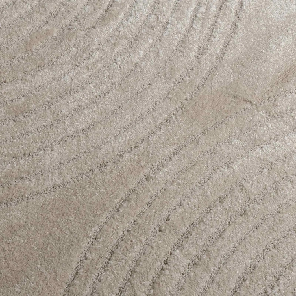 Tappeti per area Quadrato GALATI Beige 240 x 240 cm Poliestere