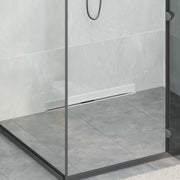 Scarico Doccia da Parete Argento 70 cm Acciaio Inox 304 42015993