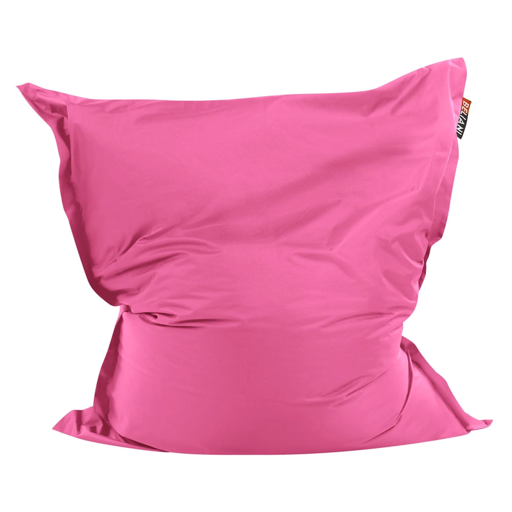 Pouf seduta poltrona sacco Grande rosa con Zip 140 x 180 cm soggiorno camera da letto