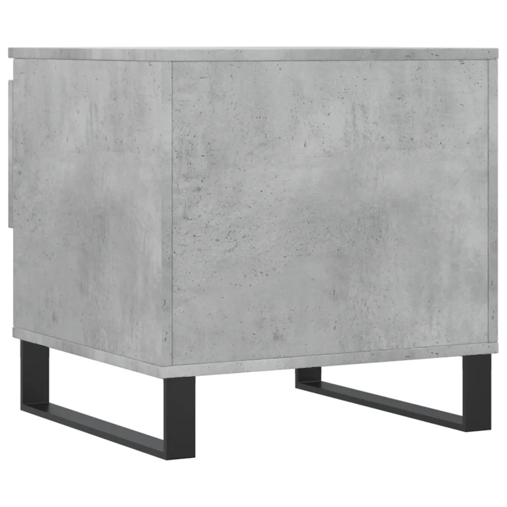 2 pz Tavolini salotto | Tavolino da caff¨¨ | Tavolino da Soggiorno Grigio Cemento 50x46x50 Legno Multistrato