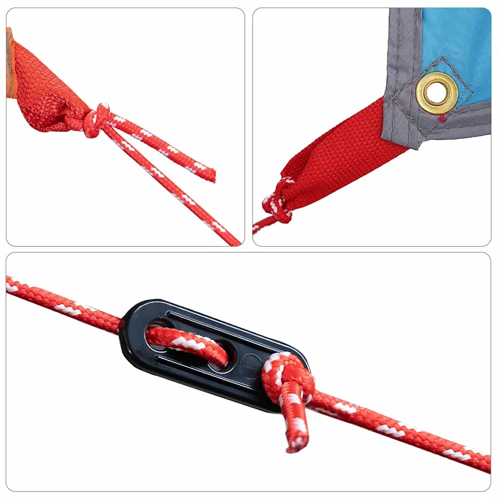 vidaXL Tarp resistente all'acqua Blu