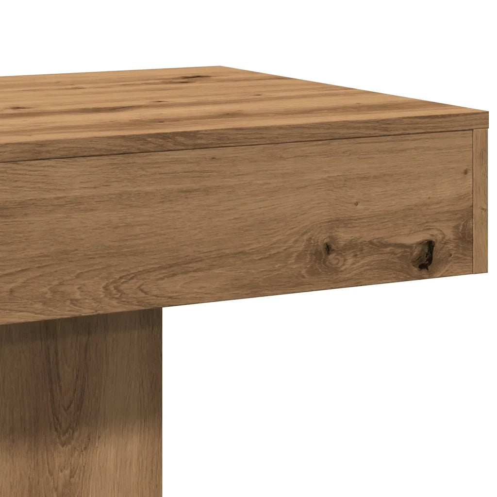 Tavolino da caffè Rovere Artigianale 96x50x45 cm in Legno Multistrato 856547