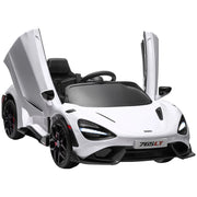 Auto elettrica bambini con ali e telecomando ¨C zephmum ¨C Bianco