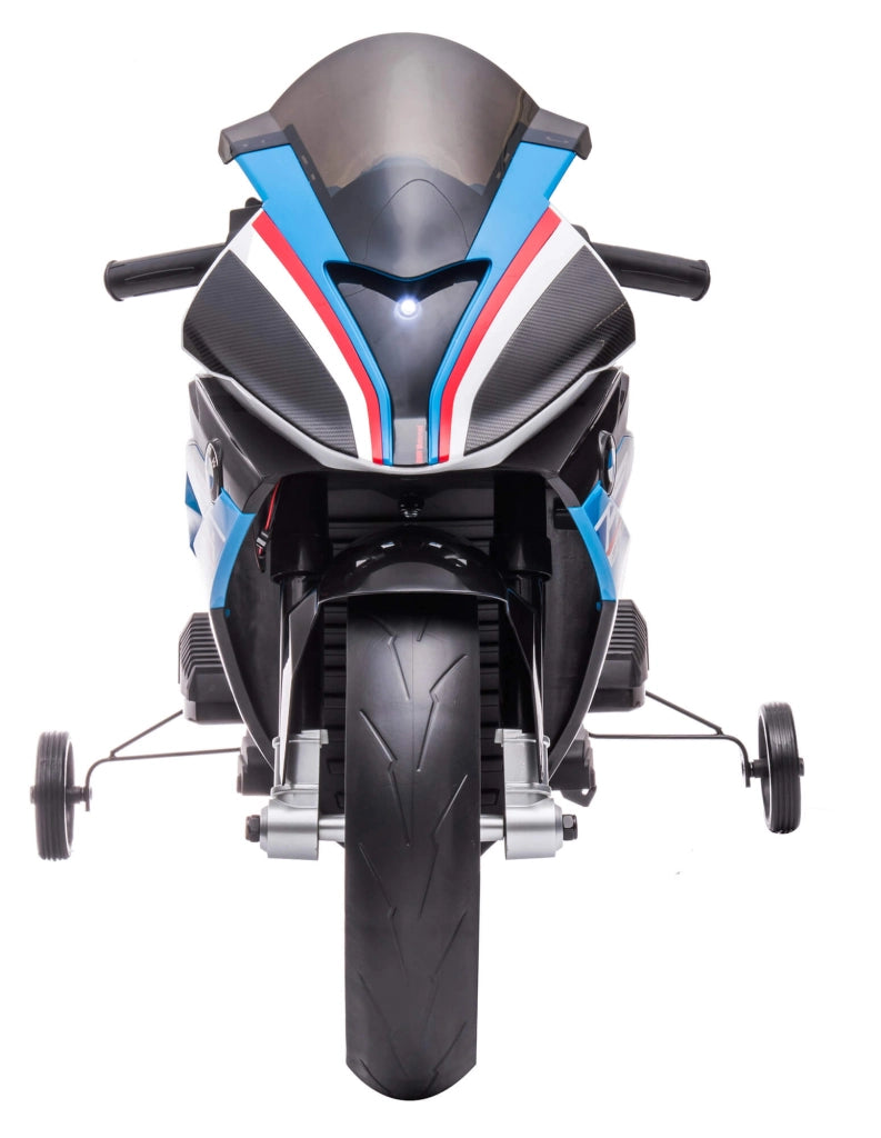 Moto Elettrica per Bambini 12V con Licenza BMW HP4 Race Blu