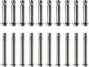 Bouti di allargamento per auto Rvs Esterni Viti a 6 facce M6x80mm M8X60mm Ancoraggi per costruzione - 20 pezzi.