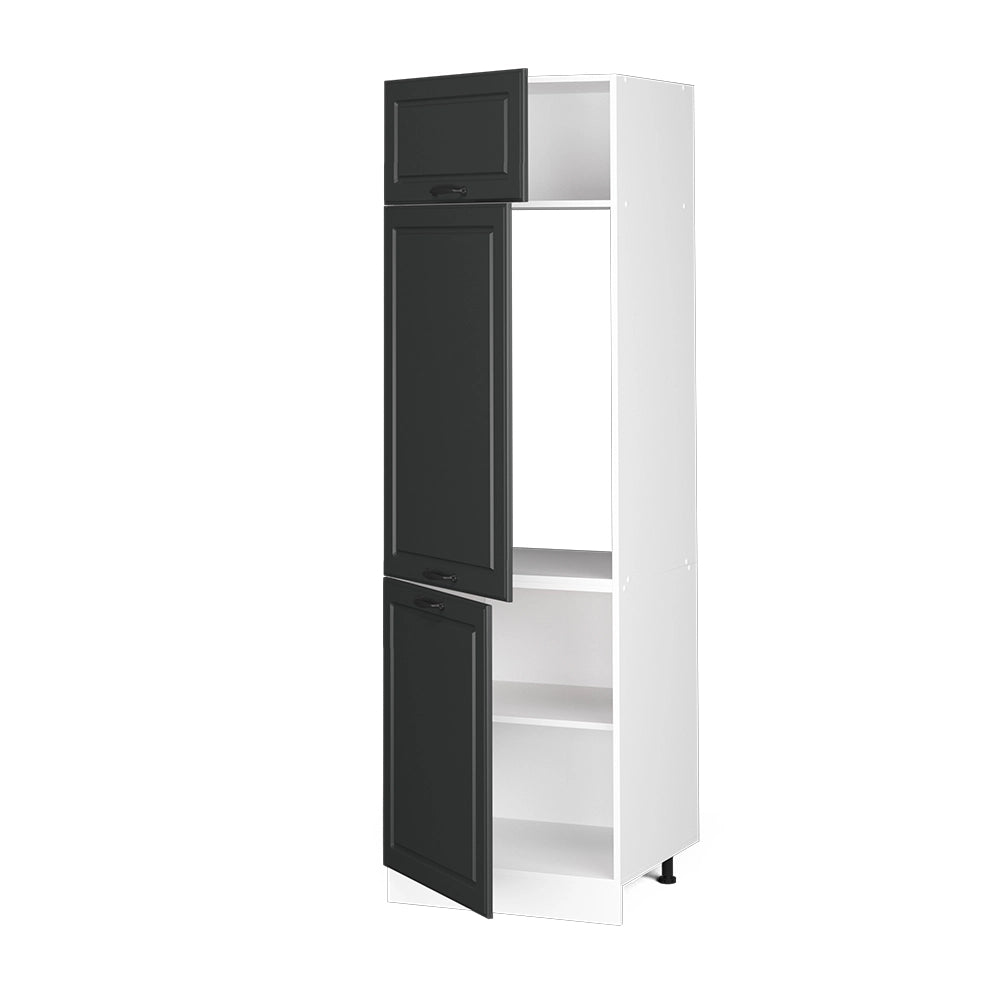 Vicco Armadio frigorifero Antracite casa di campagna 60 cm
