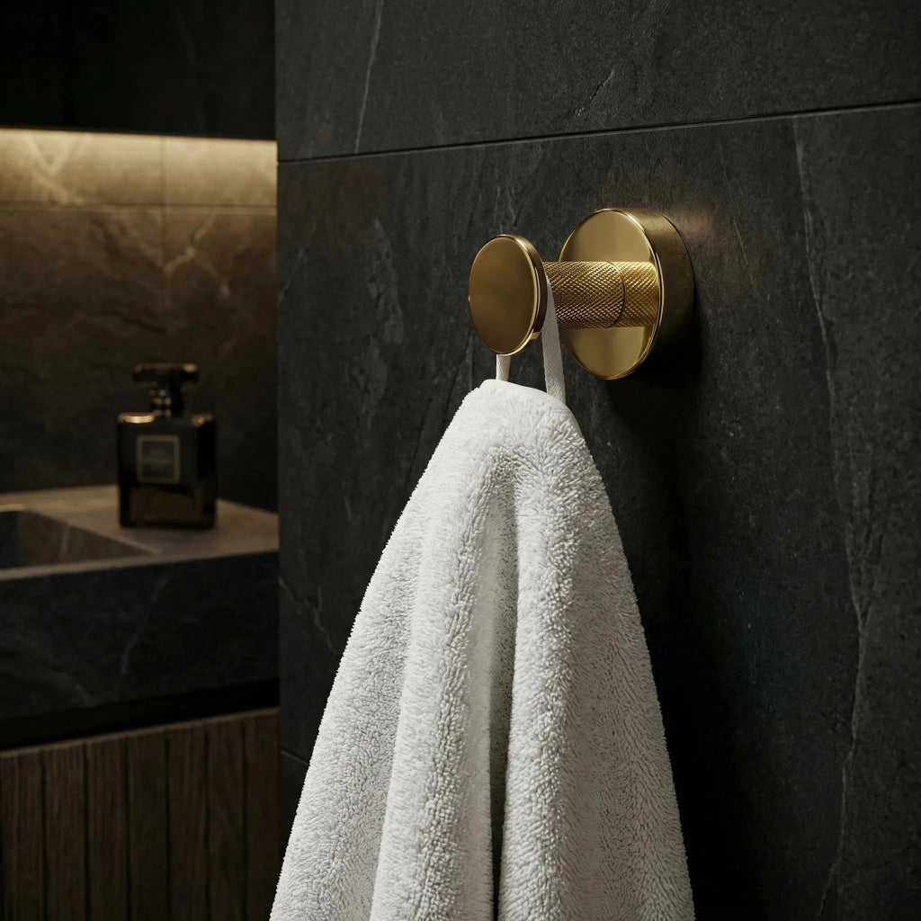 Portasciugamano Da Bagno 6606a Modern Gold