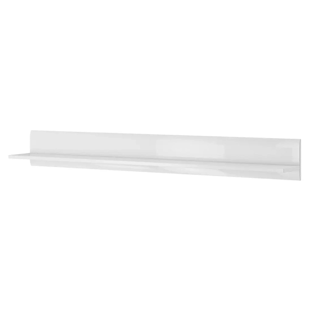 Scaffale BREDA – 180 cm – Bianco opaco e lucido – Design moderno e funzionale