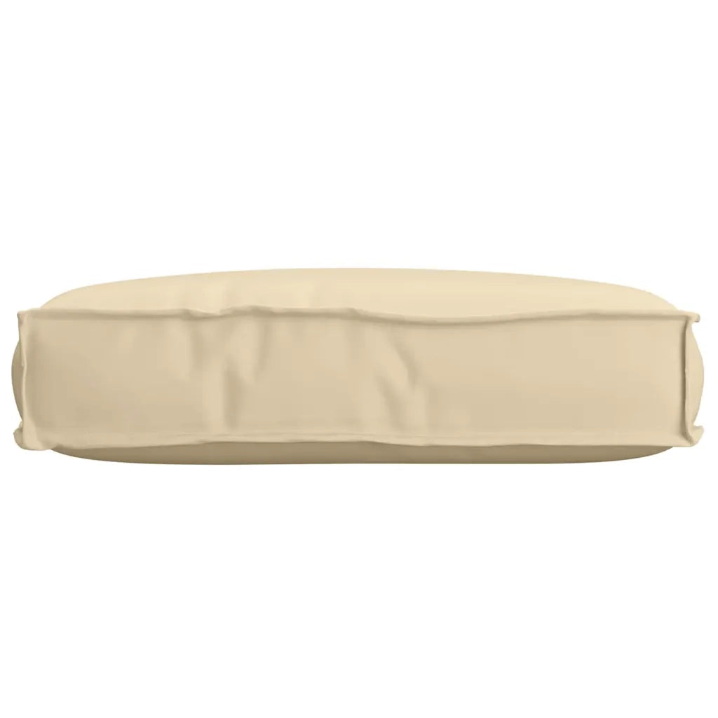 Cuscino Beige 60 x 40 x 8 cm Tessuto Oxford 42001611