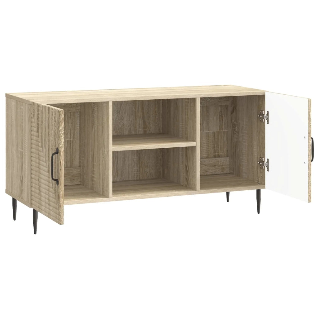 Mobile TV Rovere Sonoma 102 x 34,5 x 50 cm Legno ingegnerizzato 894927