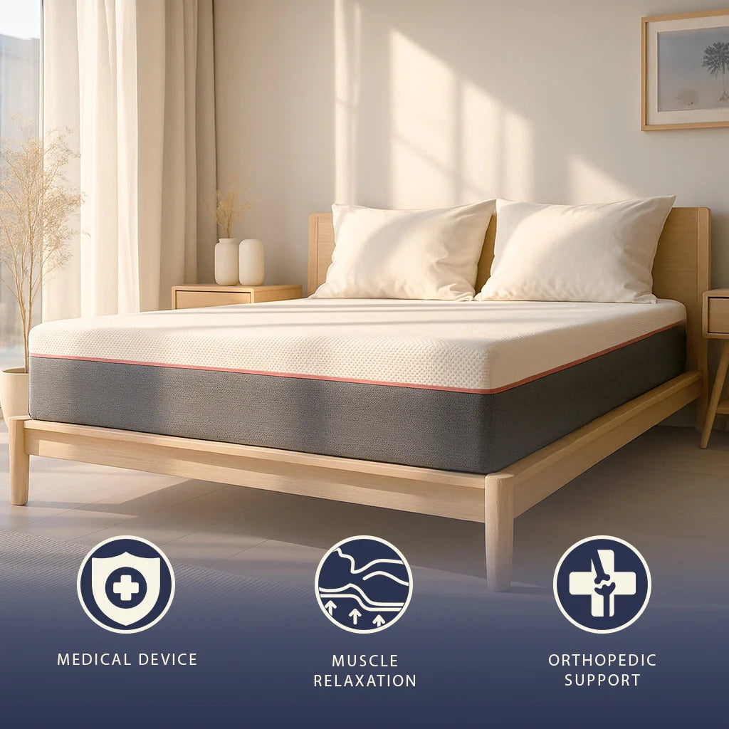 Materasso 180x200 Memory Breeze e Molle Insacchettate | Altezza 30 cm |  Sfoderabile, Anallergico e Traspirante | Made in Italy