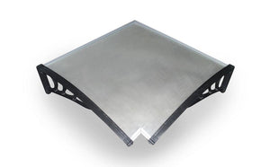 Angolo Interno Pensilina Tettoia In Policarbonato Alveolare Tosini Serie I 60 cm