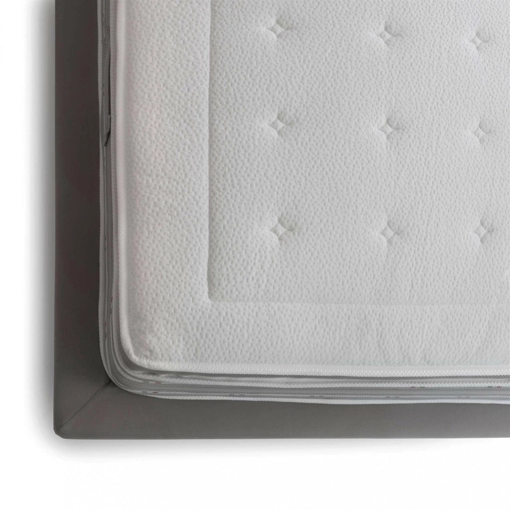 Anka, Materasso Matrimoniale Sfoderabile Made in Italy, 190x160x37h cm Grigio