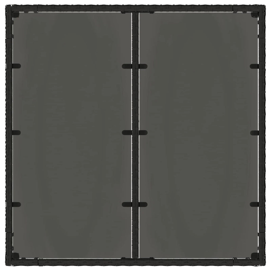 Set da pranzo per esterni 5 pz polyrattan 3422329