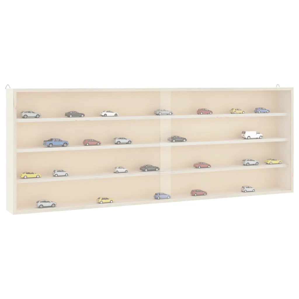 Teca da Collezione in Legno con Porte 100x8,5x37 cm 4017388