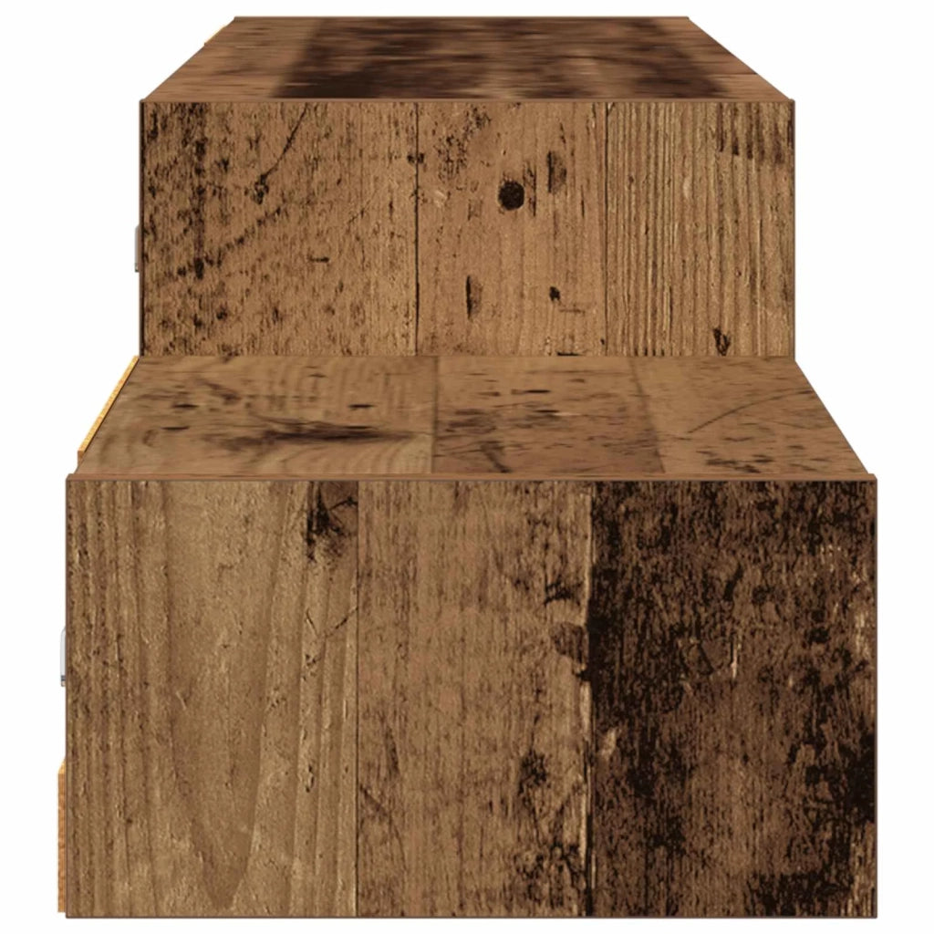 Mobile TV da Parete A parete Legno antico 150 x 28 x 26 cm 8005995