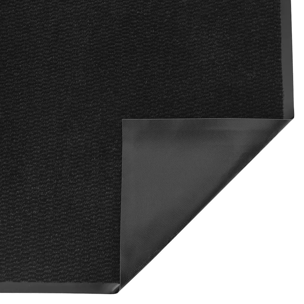 vidaXL Zerbino Nero 115x500 cm