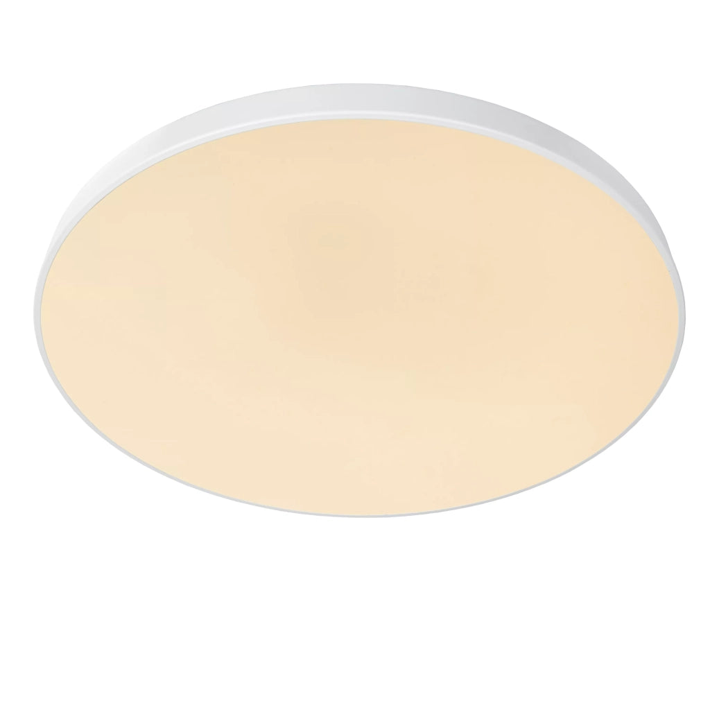 Plafoniera LED Lucide UNAR rotonda bianca 80cm 80W