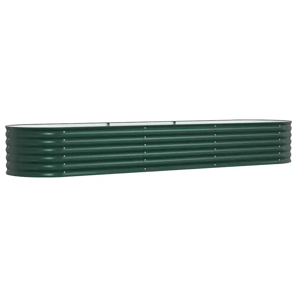Letto Rialzato Verde 320 x 80 x 44 cm Acciaio 42008128