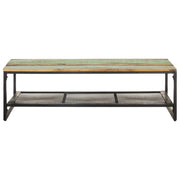 Tavolino da Salotto 110x60x35 cm in Legno Massello di Recupero 320245