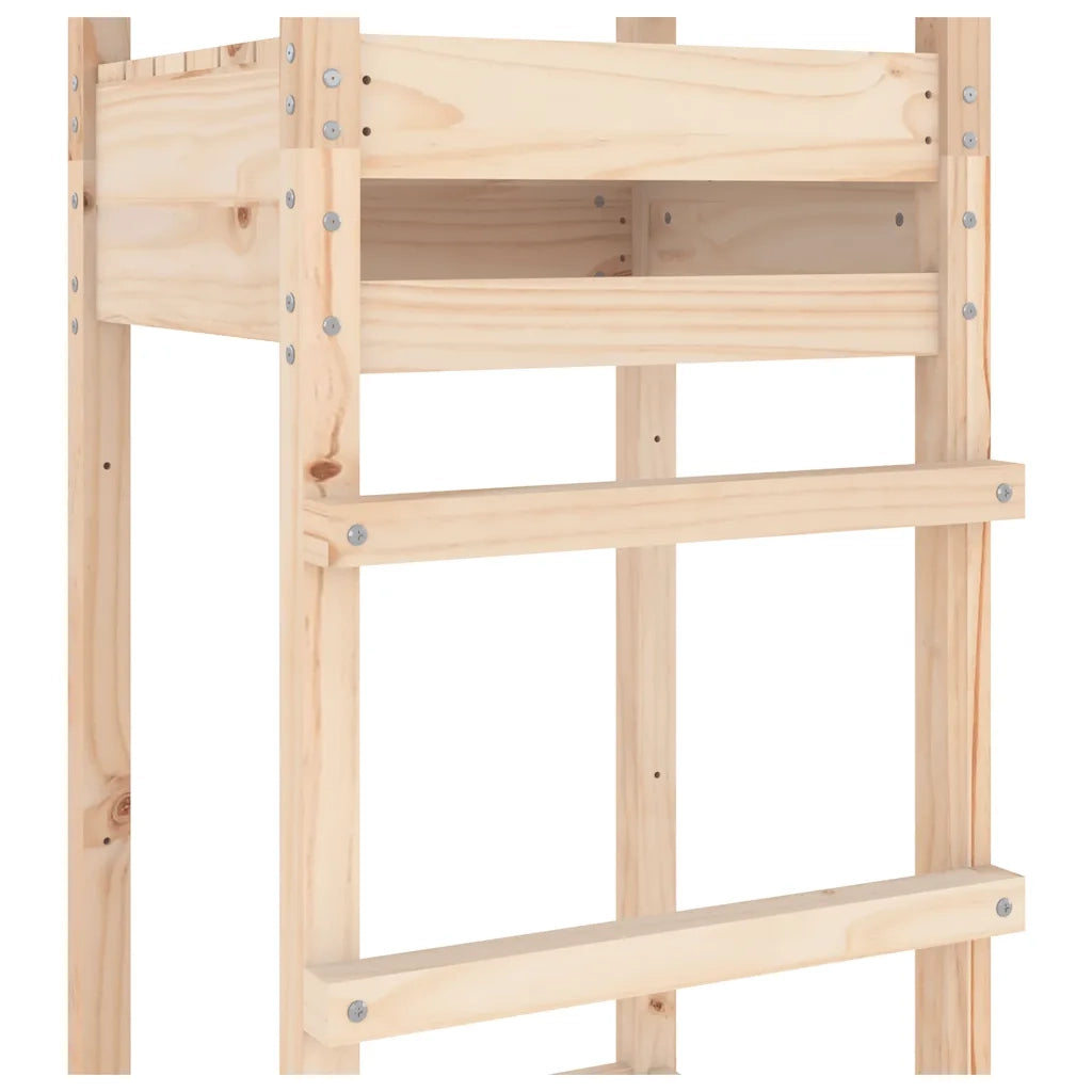Torre da Gioco 52,5x46,5x206,5 cm in Legno Massello di Pino CFW7734209