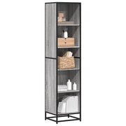 Libreria Grigio Sonoma 40x35x170,5 cm in Legno Multistrato 849142