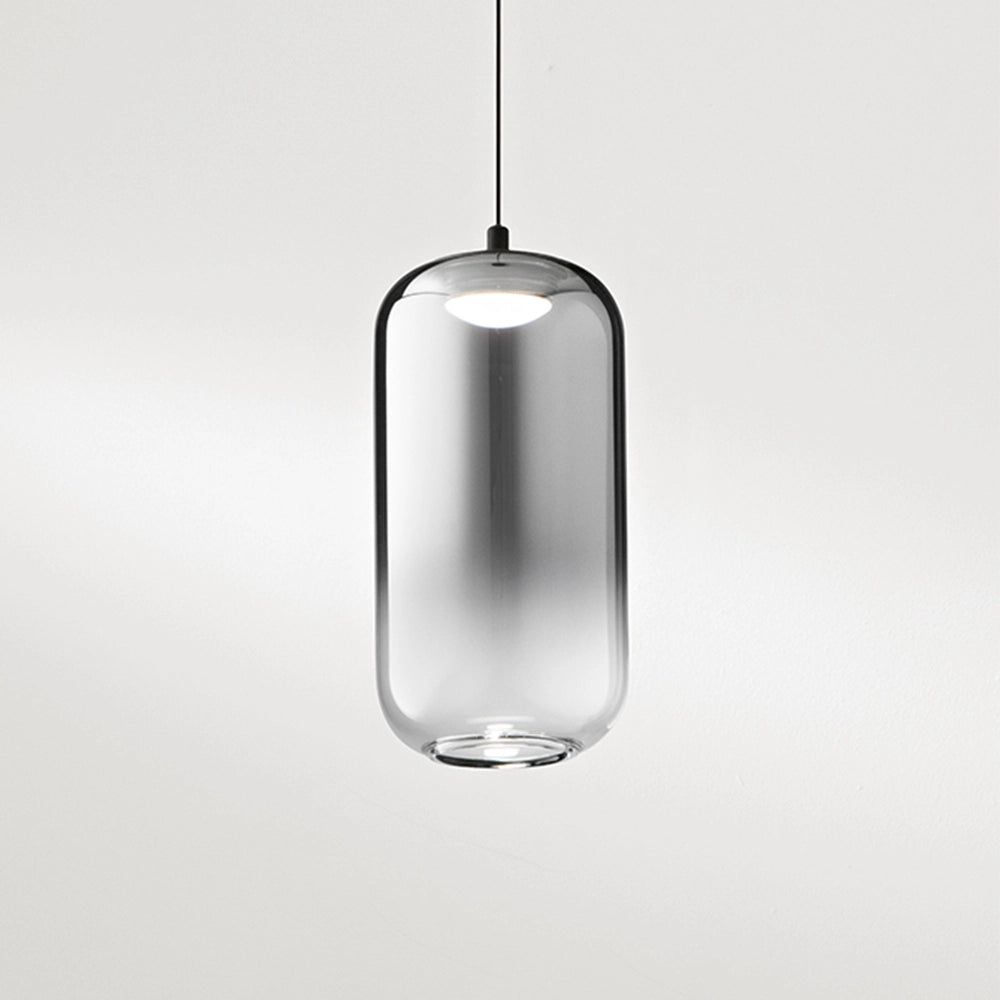 Vetro Borosilicato Contemporaneo Hunter Fumè Specchiato D10