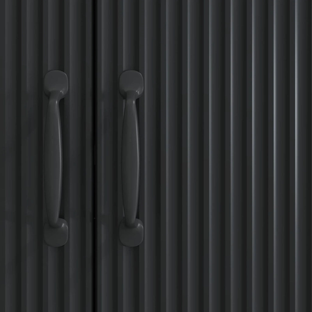 Credenza Nero 89 x 34,5 x 77 cm Legno ingegnerizzato 895336