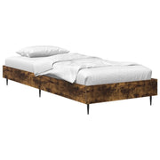 Struttura del letto Rovere Fumo 80 x 200 cm
