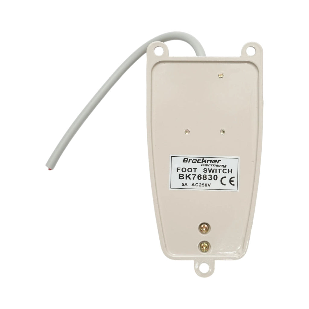 Pedale di comando con contatto elettrico – 250V / 5A Breckner Germany